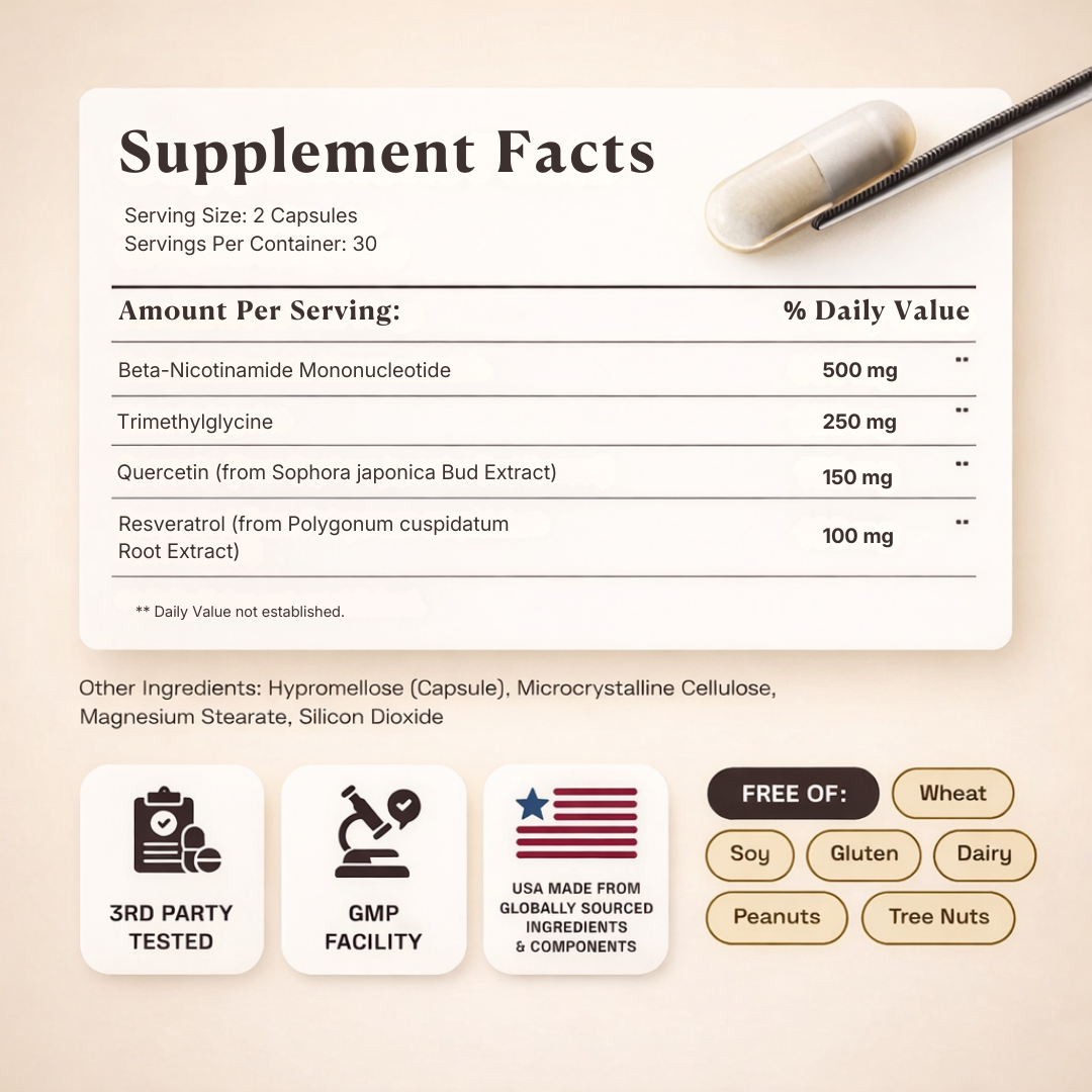 Nadcore™ NMN Celluar Support